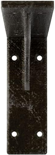2" W x 14" D x 5 1/4" H Embrey Steel Bracket, Antiqued Warm Silver