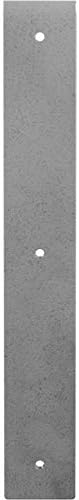 2"W x 14"D x 14"H Hamilton Steel Bracket, Hammered Gray