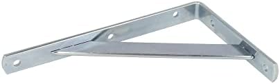 Amig - Wall Shelves | Corner for Shelves | Shelf Bracket | Steel | Zinc Plated | Measurement: 11´8" x 8´9" | Maximum Rec