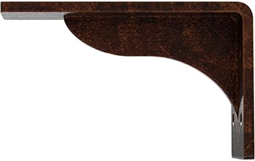 2" W x 6" D x 3 3/4" H Embrey Steel Bracket, Antiqued Copper