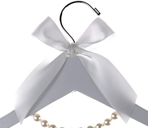 Exquisite Solid Wood Bridal Hanger with Elegant Design - Perfect for Wedding Décor, Gift-Giving & Bridal Bath Celebratio