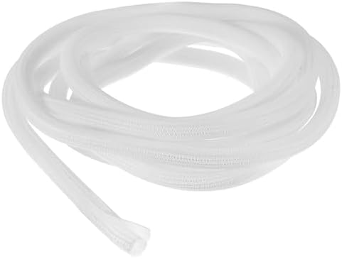 uxcell 20 Ft - 3/4 Inch Split Sleeving, Braided Cable Sleeving, PET Cable Management Wire Sleeve Cord Protector, Wire Wr