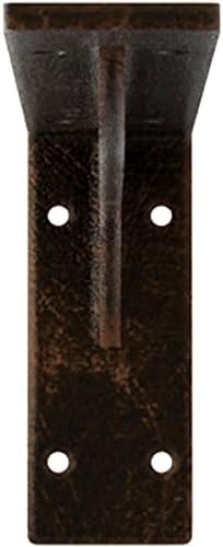 2" W x 12" D x 5 1/4" H Embrey Steel Bracket, Antiqued Bronze