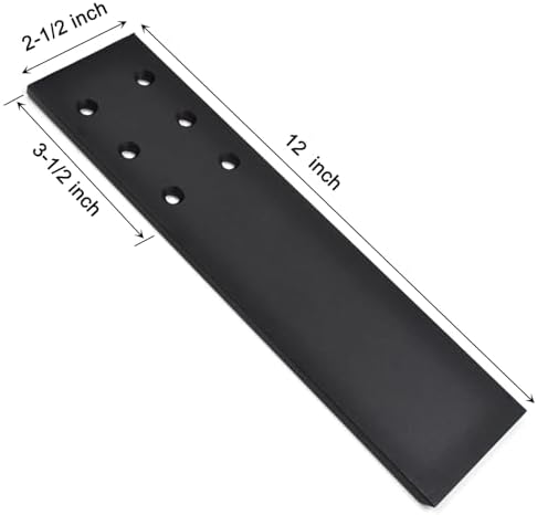3 Pack 12 Inch Countertop Support Bracket, Granite Brackets