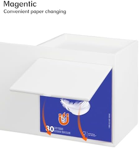 PU Leather Tissue Box Cover Square with Drawer Storage and Tray on Top