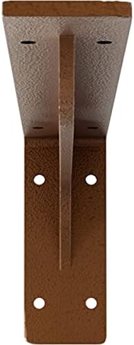 Ekena Millwork BKTM02X14X05EBHCO Steel Bracket Embrey, 2"W x 14"D x 5 1/4"H, Hammered Copper