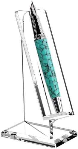 SANRUI Acrylic Pen Holder Desktop Display, Clear Vertical Pencil Stand
