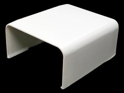 Joint Cover - Electriduct XX-Large Latching Cable Raceway Accessories - 3" x 2" Channel Size - White