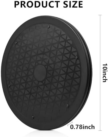4 Pack 10 Inch Lazy Susan for Table Top