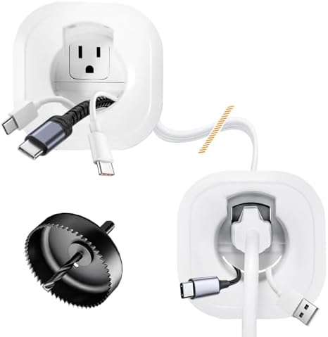 in Wall Cable Management Kit, Holds 2-6 Cables by Cable Thickness