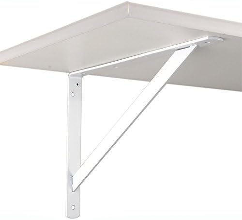 John Sterling THE MAX BRACKET Shelf Bracket, 16-inch, Warm White, 0049-16WTH