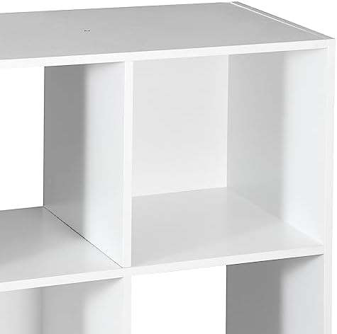 ZenStyle 12 Cube Storage Organizer, Freestanding Bookcase Bookshelf, Modern Multipurpose Display Cabinet for Living Room