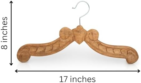 Handmade Wooden Wedding Hanger for Bride Groom Dress Suit Keepsake Gift