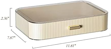 Stackable Plastic Organizer Big & Spacious Drawer | Organize Eyeshadow Palettes, Cosmetics, and Beauty Supplies on a Van