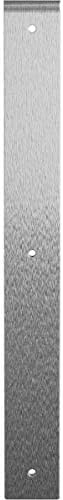 Ekena Millwork BKTM02X18X18HASS 2-Inch W x 18-Inch D x 18-Inch H Hamilton Bracket, Stainless Steel