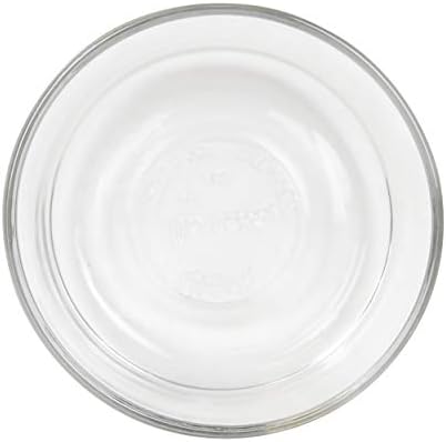 Pyrex 7200 (2-Cup) Glass Bowls With Orange Lids (4-Pack) - Made in USA