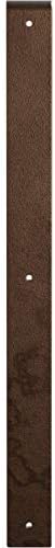 2"W x 24"D x 24"H Hamilton Steel Bracket, Hammered Dark Bronze