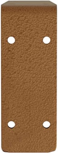 Ekena Millwork BKTM02X14X05EBHCO Steel Bracket Embrey, 2"W x 14"D x 5 1/4"H, Hammered Copper