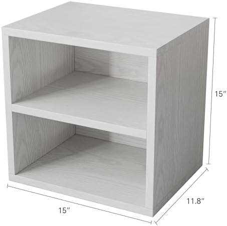 FUSUNBAO Magic DIY Cube Storage Organizer Stackable Cubes for Home Books Clothes Toy -Modular Cubby Storage System-Offic
