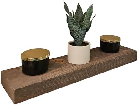 Joel’s Antiques 30 inch Floating Shelf 2 inch Thick Solid Floating Shelves