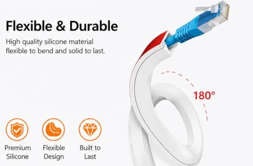 118" Cord Hider for Wall, Silicone Cable Raceway to Hide TV for 2-3 Cord