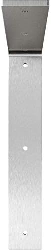 Ekena Millwork BKTM02X12X12HASS 2-Inch W x 12-Inch D x 12-Inch H Hamilton Bracket, Stainless Steel
