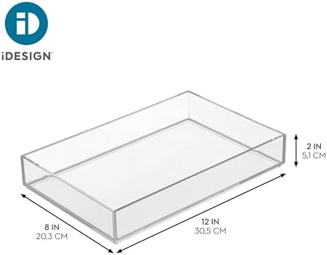iDesign Clear Drawer Organizer