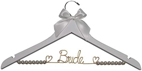 Wedding Dress Hanger - Decorative Wire Hanger for Brides, Perfect Bridal Shower & Wedding Gift