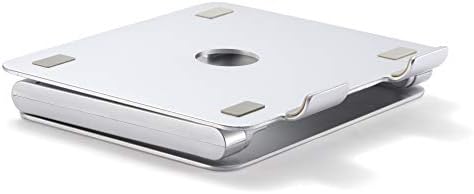 NVX XRGO Lift Adjustable Laptop Stand, Portable Aluminum Laptop Riser, Foldable Ergonomic Computer Notebook Holder for M