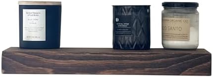 joelsantiques 24 Inch Wooden Floating Shelves for Wall -24x6x2 in