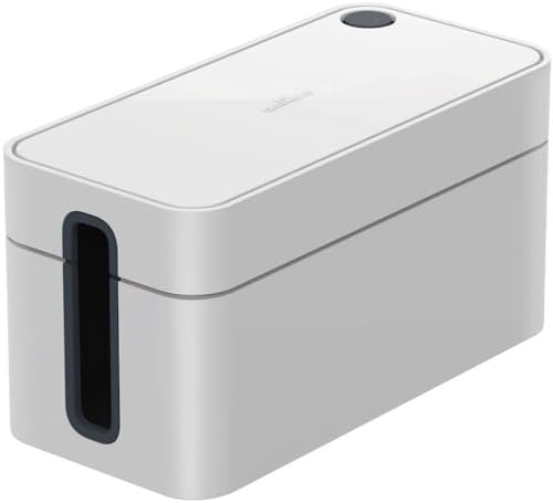 Durable, Cable Management Box, Gray, Small