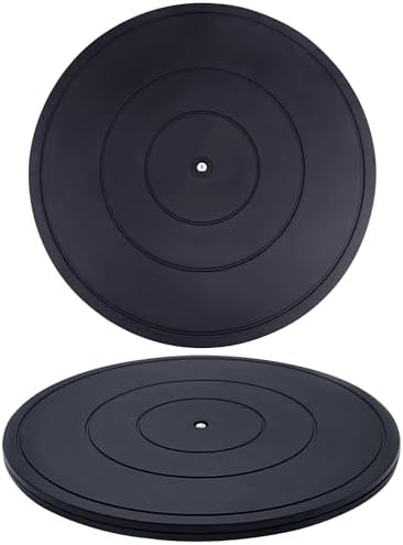 16 inch Turntable Rotating Caster Spinner Non Skid Lazy Susan Heavy Duty 360˚ Rotating Swivel Stand for Model Base/Potte