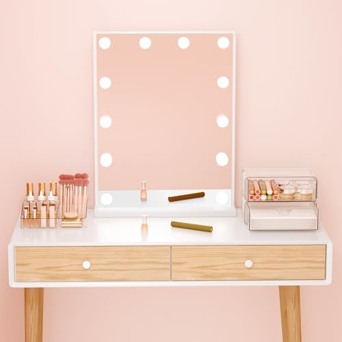 Bathroom Counter Organizer Clear - 3Pcs Stackable Makeup Countertop Organizer for Vanity - Multi-Purpose Skin Care Lipst