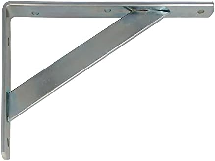 Amig - Wall Shelves | Corner for Shelves | Shelf Bracket | Steel | Zinc Plated | Measurement: 7´9" x 4´9" | Maximum Reco