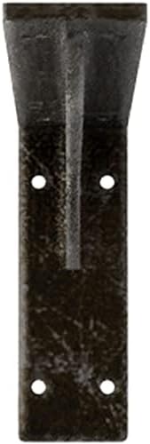 2" W x 18" D x 6 1/2" H Embrey Steel Bracket, Antiqued Warm Silver