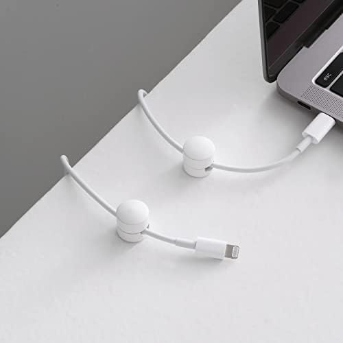 Cable Clips - Premium Brass Cord Management for Home, Office & Car - Multipurpose Wire Holder Organizer - Sleek & Durabl