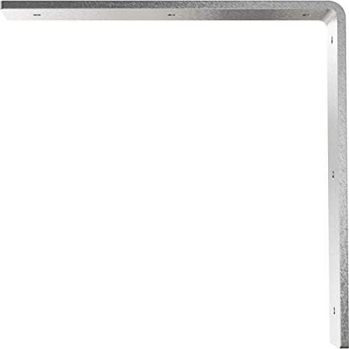 Ekena Millwork BKTM02X10X10HASS 2-Inch W x 10-Inch D x 10-Inch H Hamilton Bracket, Stainless Steel