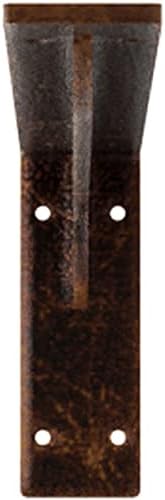Ekena Millwork BKTM02X20X06EBACO Steel Bracket Embrey, 2" W x 20" D x 6 1/2" H, Antiqued Copper