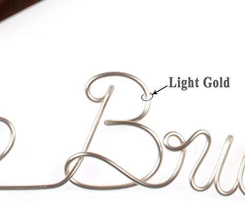 Wedding Dress Hanger - Decorative Wire Hanger for Brides, Perfect Bridal Shower & Wedding Gift