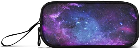 Fisyme Galaxy Pencil Case Large Capacity Pen Box Makeup Pouch Holder Organizer Stationery Bag for School Office College Traval Adults