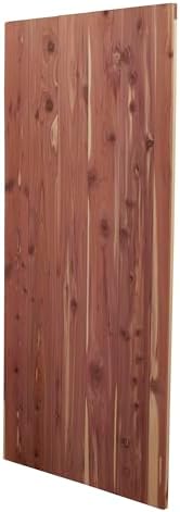 Household Essentials Cedar Fresh Cedar Panels for Closet 2 Pack, Bracket-Free with a Variety of Potential Uses, Natural