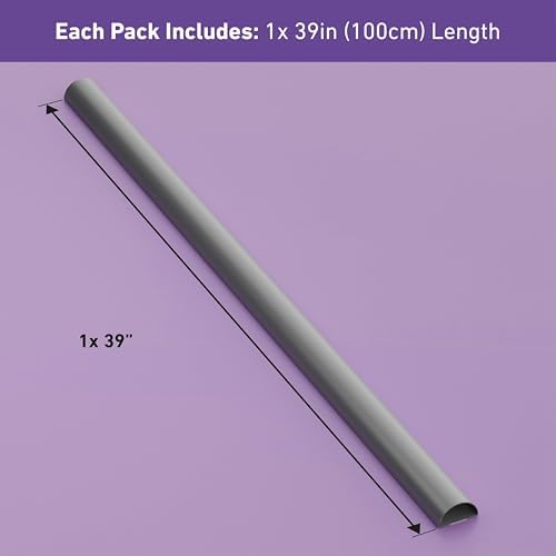 D-Line Half Round Cord Hider, Patented Cable Cover, Hide TV Wall Mount Wires, Raceway for Cords, Decorative Wire Covers,