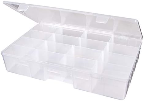 ArtBin XL Solutions Box Craft Organizer with Dividers, Clear