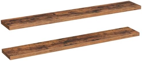 HOOBRO 70.9" Floating Shelves for Wall, Set of 2 Wall Mounted Shelf
