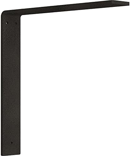 2"W x 12"D x 12"H Hamilton Steel Bracket, Hammered Dark Bronze