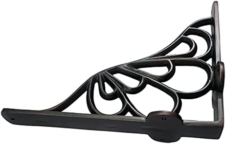 Adonai Hardware Alvah Brass Decorative Shelf Bracket (Supplied as 2 Pieces per Pack) - Oil Rubbed Bronze