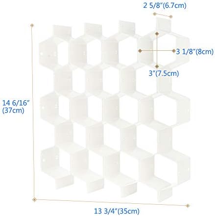Drawer Divider Organizer Drawer Separator Honeycomb Drawer Divider