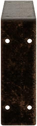 2" W x 18" D x 6 1/2" H Embrey Steel Bracket, Antiqued Bronze