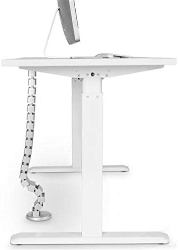 StarTech.com Spine Cable Management - Weighted Base Plate - Cord Cover - Cable Organizer - Cord Protector - Cable Racewa