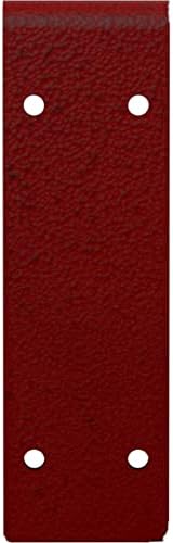 Ekena Millwork BKTM02X18X06EBHRE Steel Bracket Embrey, 2"W x 18"D x 6 1/2"H, Hammered Bright Red